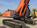 2022 Hitachi ZX350 crawler excavator, side profile view