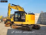 2017 Caterpillar 325FL crawler excavator, rear three-quarter view