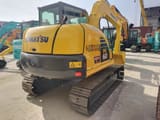 2022 Komatsu PC60 mini excavator, rear three-quarter view