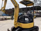 2020 Komatsu 2-ton mini excavator, side view