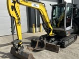 2024 Wacker Neuson EZ36 mini excavator, side view