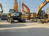 2022 JCB JS215LC crawler excavator rear view