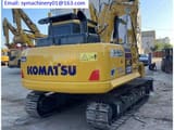 2022 Komatsu PC130 crawler excavator rear view