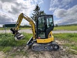 2022 Komatsu PC26 MR mini excavator, side view