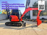 2019 Kubota U55-4 mini excavator side view