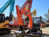 2018 Doosan DX60 crawler excavator, front view