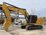 2023 Caterpillar 330GC crawler excavator, side profile view