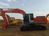 2018 Hitachi Zaxis 210 crawler excavator, side profile view