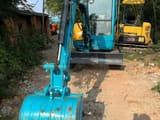 2022 Kubota U35 mini excavator, front view