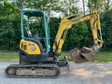 2013 Yanmar VIO25-4 mini excavator, side view
