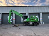 2022 Sennebogen 821 E material handler, side profile view