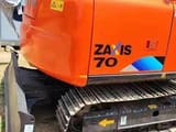 2023 Hitachi ZAXIS 70 crawler excavator rear view