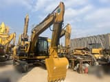 2022 Caterpillar 312D2 crawler excavator, front three-quarter view