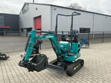 2024 Sunward SWE08B mini excavator, front three-quarter view
