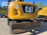 2015 Caterpillar M318F wheel excavator rear view