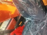 2022 Doosan DX225 crawler excavator interior cab view