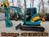 2022 Kubota KX161 mini excavator, side view
