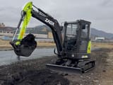 2025 Zaox ZA38A mini excavator, side profile view