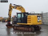 2015 Caterpillar 318EL crawler excavator, rear three-quarter view