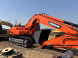 2024 Doosan DX300 crawler excavator, side profile view