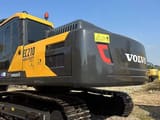 2018 Volvo EC210 crawler excavator rear three-quarter view