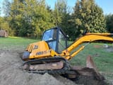 2000 JCB 803 PLUS excavator side view
