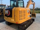2023 Caterpillar 306E2 mini excavator rear three-quarter view