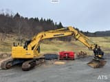 2011 Komatsu PC228USLC-8 crawler excavator side view