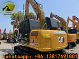 2023 Caterpillar 312D2 GC crawler excavator rear three-quarter view