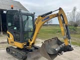 2022 XCMG XE20E mini excavator, side view