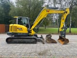 2021 Wacker Neuson ET90 mini excavator, side profile view