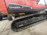 2024 Doosan DX225LCA crawler excavator side view of undercarriage