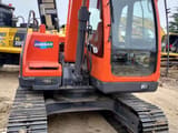 2024 Doosan DX80 mini excavator, front view