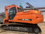 2016 Doosan DX225LC crawler excavator, side view