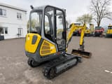 2024 Wacker Neuson ET24 mini excavator, front three-quarter view