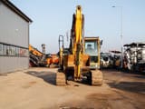 2018 Hyundai HX145LCR crawler excavator, rear view