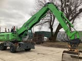 2011 Sennebogen 818M material handler, side view