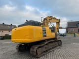 2017 Komatsu PC210LC-11 crawler excavator, rear three-quarter view