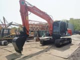 2016 Hitachi ZX120 crawler excavator, front three-quarter view