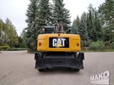 2012 Caterpillar M313D wheel excavator, rear view