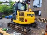 2017 Komatsu PC78US-10 crawler excavator, rear three-quarter view