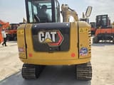2022 Caterpillar 305.5E2 mini excavator, rear view
