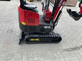 Vicsec VC13-R mini excavator, side view