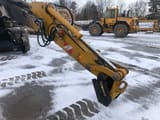 Hydrema MX16 RAIL wheel excavator boom and attachment