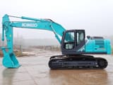2025 Kobelco SK220XDLC-10 crawler excavator, side profile view