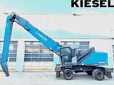 2018 Fuchs MHL350F material handler, side profile view