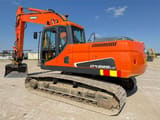 2011 Doosan DX225LC crawler excavator, side view