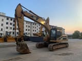 2016 Caterpillar 320BL crawler excavator, side view