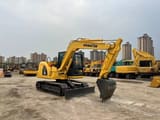 2024 Komatsu PC70-8 mini excavator, side profile view