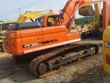 2018 Doosan DX260LC crawler excavator, rear three-quarter view
